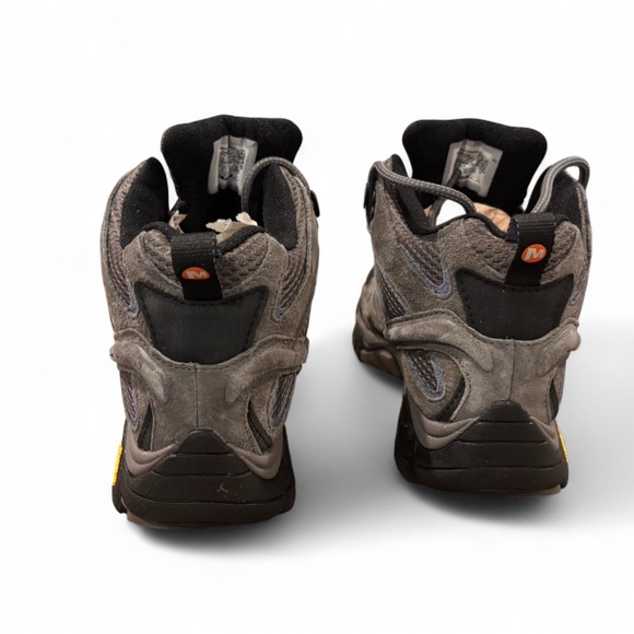 Moab 2 Mid Waterproof Hiking Boots Women's Size  7.5 Granite - Picture 4 of 11